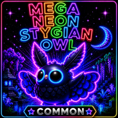 MEGA NEON STYGISCHE EULE (BILLIG) ADOPTIEREN SIE EIN HAUSTIER VON MIR - BILLIGSTES AUF EBAY