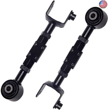 KEYOOG 2Pcs Rear Upper Adjustable Control Arm Assembly Fit for 2002-2006 Honda