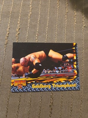 Impel 1999 WCW WWE Goldberg Triumphant Wrestling Trading Card
