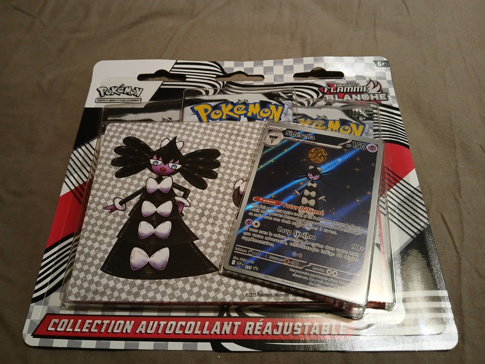 Tripack pokémon flamme blanche sidérella fr