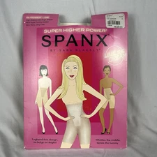 Spanx Super Higher Power High-Waisted Mid-Thigh Shaper/ Tummy Control Size C NEW