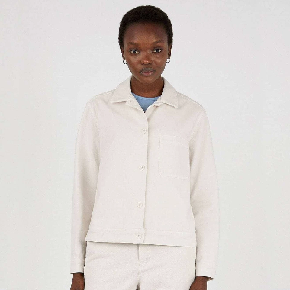 Sunspel Chore Jacket Chalk - Image 3 of 3