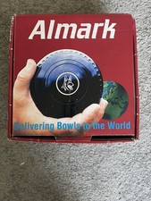 Almark Lawn Bowls Sterling Slim-Line Set of x4 Size 3HM Heavyweight Medium Bias 