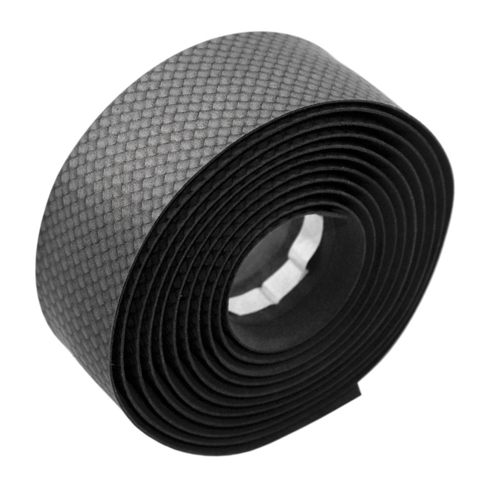 Free Shipping Road Bike Handlebar Tape. PU, Black Carbon Look