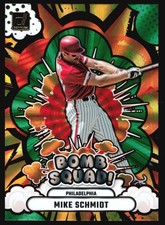 2025 Donruss Bomb Squad MIKE SCHMIDT Green Laser #20