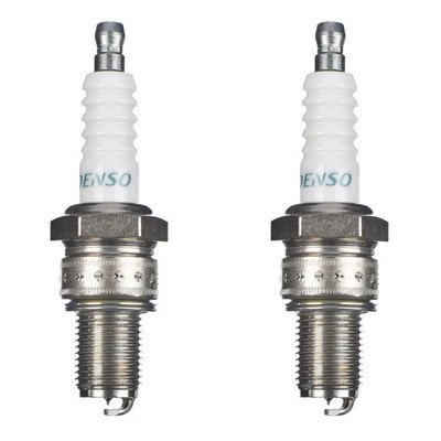 DENSO Zündkerze IW27 Iridium 2er Set (für: Malaguti Drakon 50 NDK 07-08 )