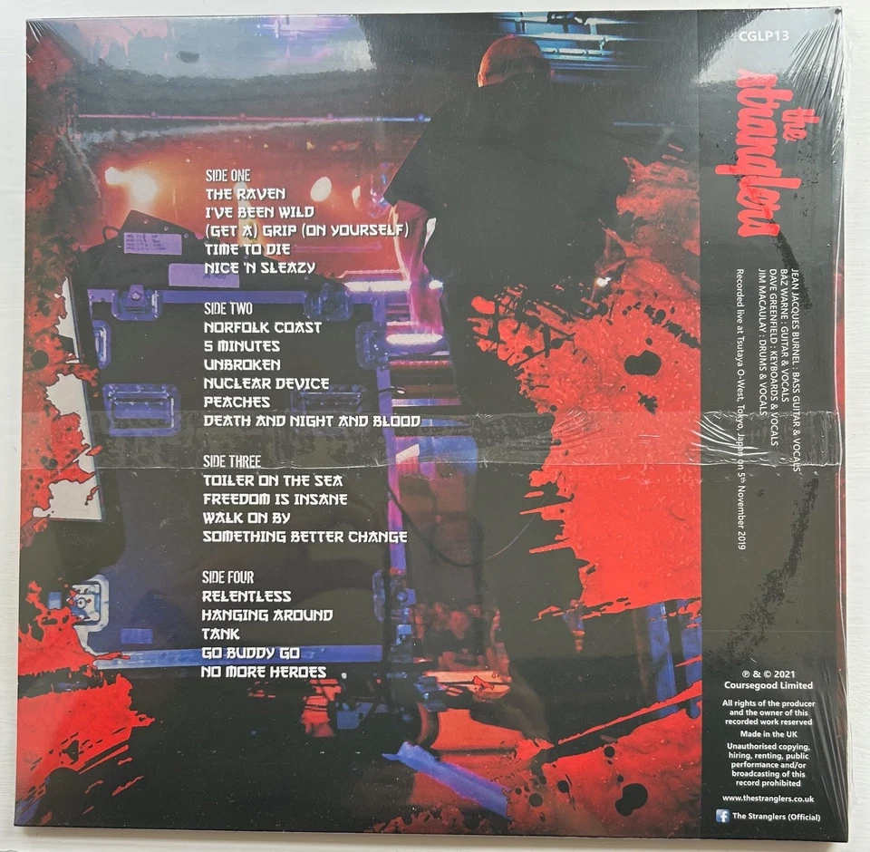 The Stranglers THE MENINBLACKINTOKYO LIVE SEALED GATEFOLD DOUBLE ALBUM RELEASE - Image 2 of 2