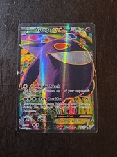 Gengar EX Phantom Forces 114/119 Full Art Holo Card Damaged