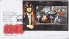 GB ROYAL MAIL FDC 2025 AC/DC MACHIN PRESTIGE PANE 1 HANDWRITTEN