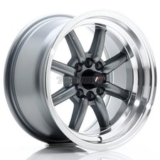 Japan Racing JR19 Alloy Wheel 15x8 ET0 4x100/108 Gun Metal