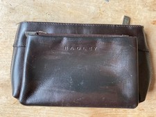 RADLEY GENUINE LEATHER BLACK SMALL CLUTCH BAG - EXCELLENT CONDITION