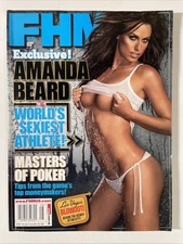 FHM Magazine AUG 2006 Amanda Beard Cover & Feature Girls Sports Gadgets & More