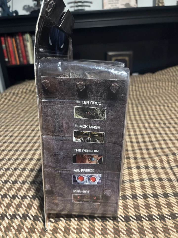 Figura de acción DC Direct Secret Files Batman Rogues Gallery serie 1 Man-Bat nueva en caja Foto 4 de 4