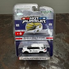 GREENLIGHT 2016 FORD POLICE INTERCEPTOR UTILITY BAYAMON, PR Police 1:64 NEW