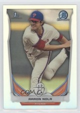2014 Bowman Draft Chrome Refractor Aaron Nola #CDP4 00jz