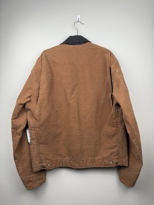 Carhartt J97 BRN Sandstone Detroit Jacket Blanket Lined 2005 NEW