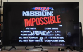 Mission: Impossible for the NES - Cartridge & Manual - TESTED WORKING - Retro MI