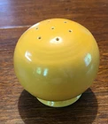 New ListingVintage Fiestaware Ball Large Salt Shaker 7 Holes Yellow  Cork Stopper