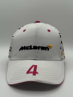 Formula 1 McLaren Miami GP Lando Norris White Team Cap Hat