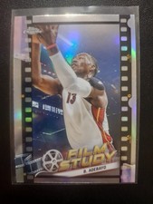 2024 Topps Chrome Bam Adebayo Film Study Refractor #FS-21 Miami Heat