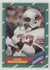 1986 Topps Ottis Anderson (D* on Copyright Line) #329 0l1