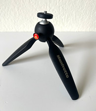 Manfrotto PIXI Mini Tripod Black Compact Camera Ball Head 1/4 Screw