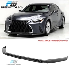Front Bumper Lip Fits 21-25 Lexus IS300 IS350 Base 4DR ABS Splitter Gloss Black