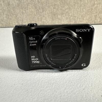 #ad Sony Digital Camera Cybershot DSC H90 16.1MP Black Parts amp; Repair $52.94