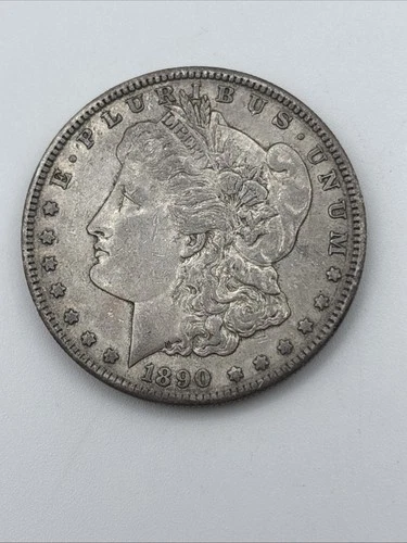 1890-S Morgan Silver Dollar US Coin 90% Pure Silver