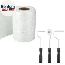 1708 Fiberglass Cloth Roll 8" Wide by 360" Mat Material Roll with 3 Roller Tools