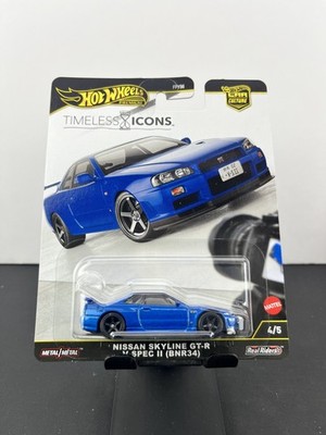 Hot Wheels 2025 Premium Timeless Icons Nissan Skyline GTR V-Spec