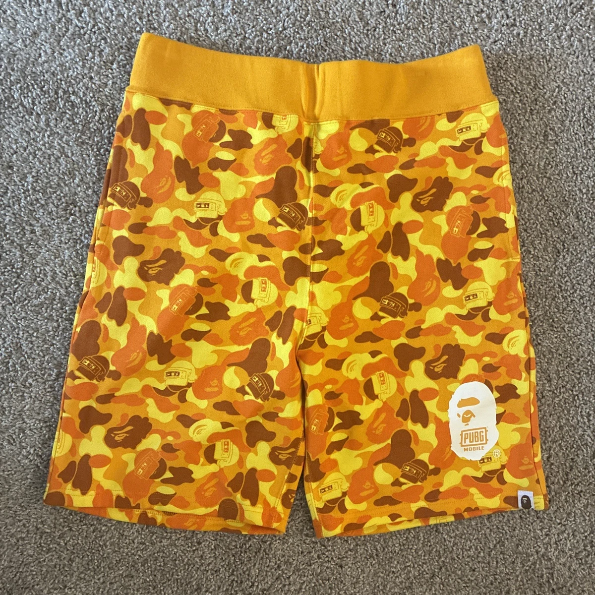A Bathing Ape Yellow Shorts for Men for sale | eBay