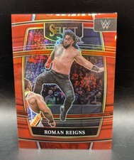 2022 Panini Select WWE Concourse Red Prizm /249 Roman Reigns #56