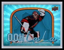 2024-25 Upper Deck #OLL-25 Frederik Andersen Ooh La La Carolina Hurricanes