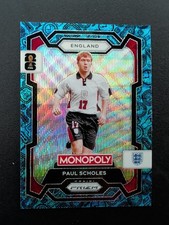 Paul Scholes 2026 Panini Prizm Monopoly FIFA World Cup #24 blue England Man U