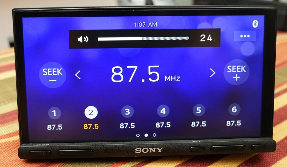 SONY XAV-AX7000 Receiver Car Audio Mobile Apple & Android Play XAVAX7000 - Image 2 of 4