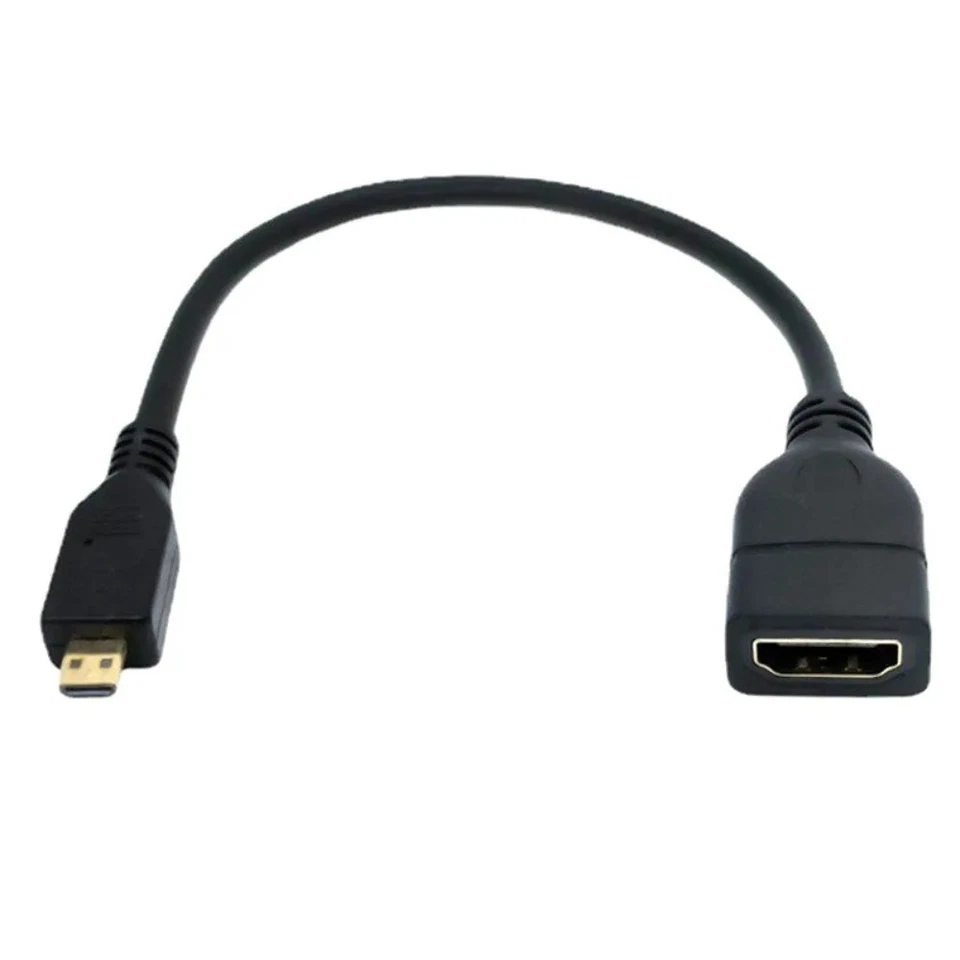 4K 60Hz Micro HDMI to HDMI Cable for Raspberry Pi 5/4 Hero 7 6 A6000 Camera HDTV - Image 4 of 4