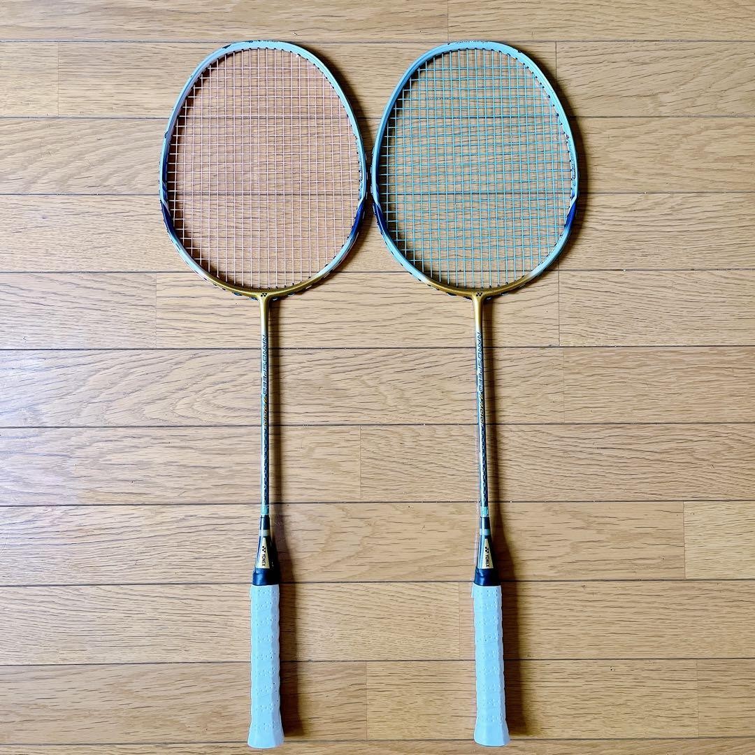 Super rare discontinued item YONEX Racket Nano Speed ​​7700 Set of