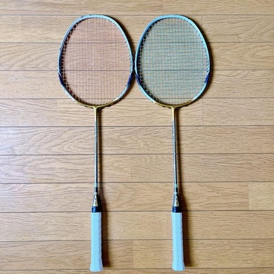 Super rare discontinued item YONEX Racket Nano Speed ​​7700 Set of