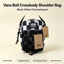 Vans Bail Crossbody Shoulder Bag 2L &ndash; Rugged Unisex Streetwear Messenger Bag