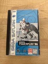 NHL Powerplay '96 (Saturn, 1997) SEGA SATURN - CIB- W/ Reg Card- Tested!!
