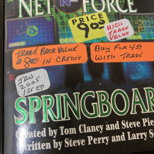 Lot 12 - Tom Clancy COMPLETE Net-Force Original Series + 2 Bonus MOST 1ST EDS - Picture 7 of 19