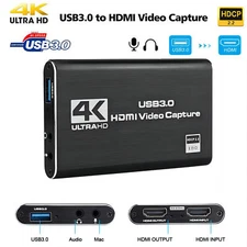 4K HDMI Audio Video Capture Card For USB 3.0 Video Capture Device Full HD 60HZ