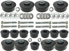 Body Mount Hardware Bushing Kit For 1960-1964 Chevy Impala Sedan / Hardtop