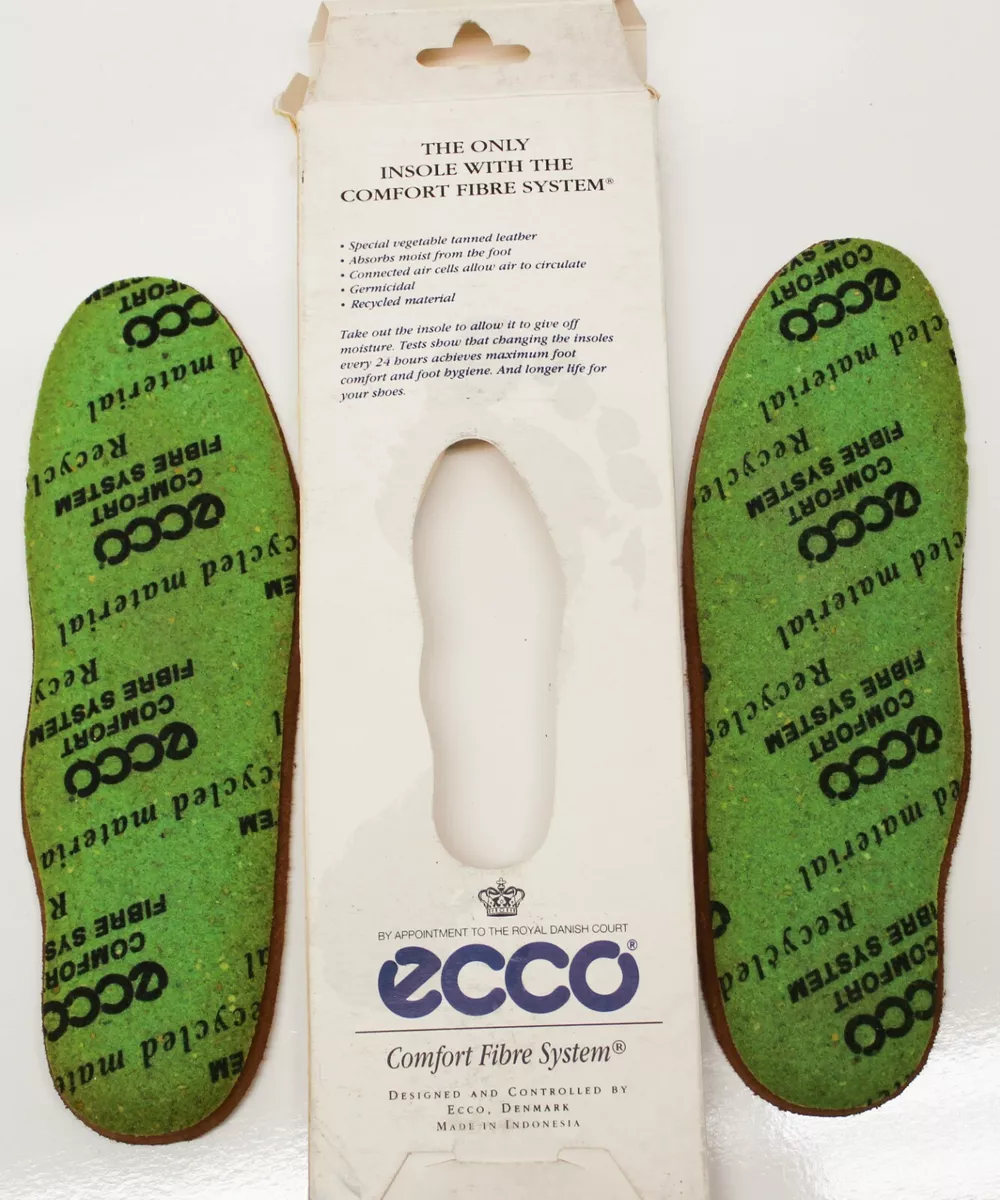 New Ecco Comfort Fibre System Insoles Women&#039;s EU 36 Inserts Replace | eBay