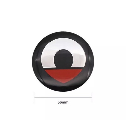 Set 4 Coprimozzo Adesivi Logo Stemma Per SMART Fortwo Forfour Roadster 450 56 mm - Foto 3 di 3
