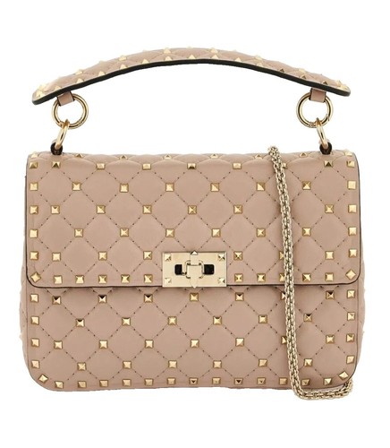 25SS Her lip to Monogram Quilted Vanity Bag Pink Beige Women USED