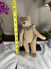 Vintage Mohair Teddy Bear Jointed 9 RARE Excellent Shape