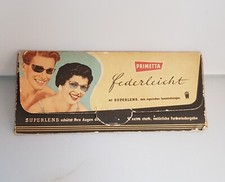 Primetta Superlens  Brille alte leere Pappschachtel