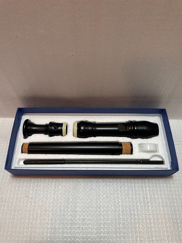 YAMAHA YRS-83 soprano recorder wooden Ebony instrument New - Picture 2 of 6